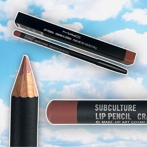 BNIB MAC COSMETICS Lip Pencil in Subculture Full Size Makeup Beauty Routine Ulta